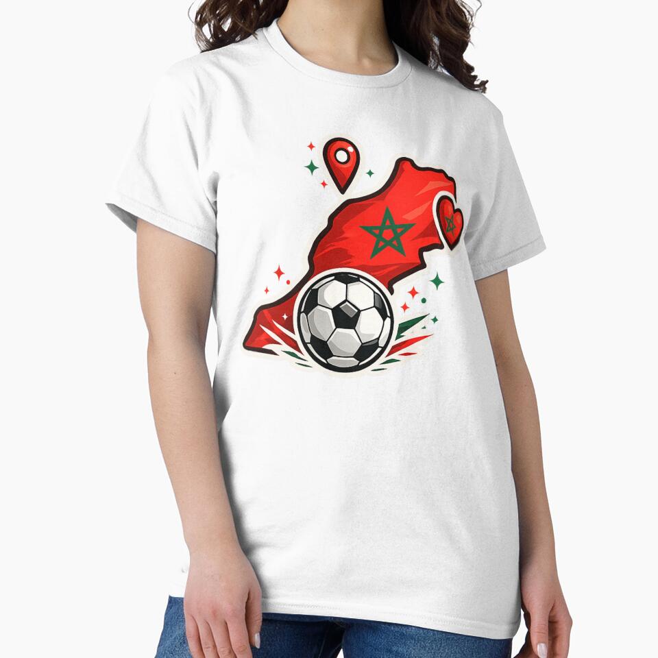 Morocco Soccer Map Fan Design by Corvoria