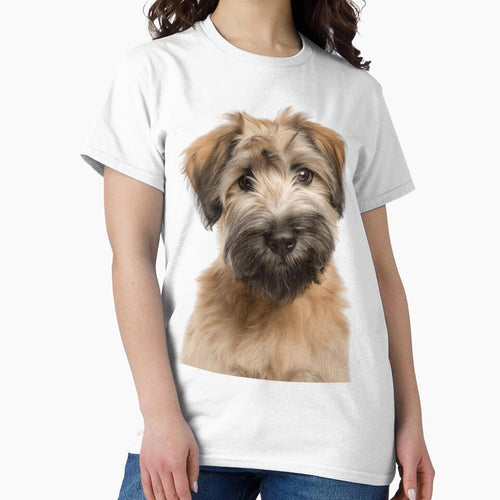 Adorable Soft-coated Wheaten Terrier Pup for Cute Wheatie puppy lovers by LazyOwlStore
