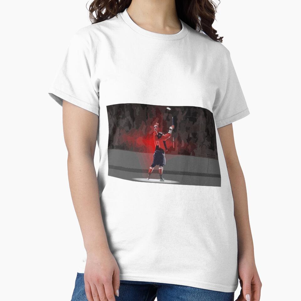 Alex Ovechkin Goal Celebration Painting by Positive Lad