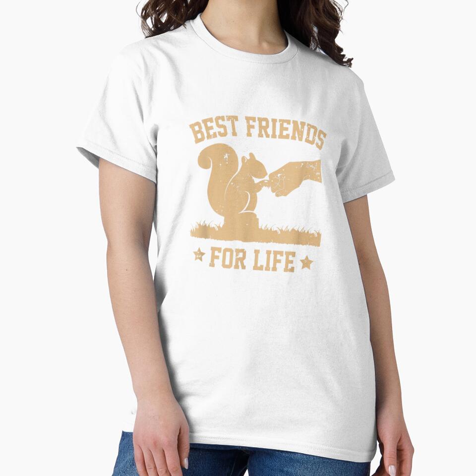 Squirrel Best Friend For Life Fist Bump by loutfileo