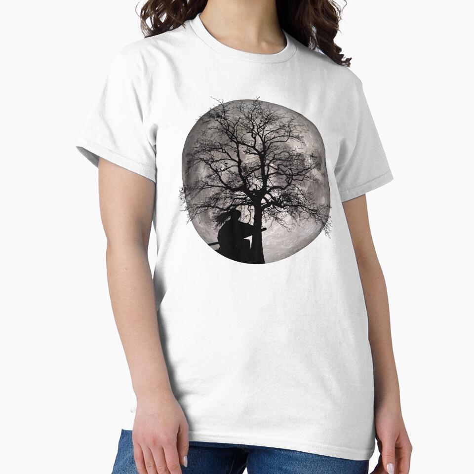 The Samurai & The Moon by maryedenoa