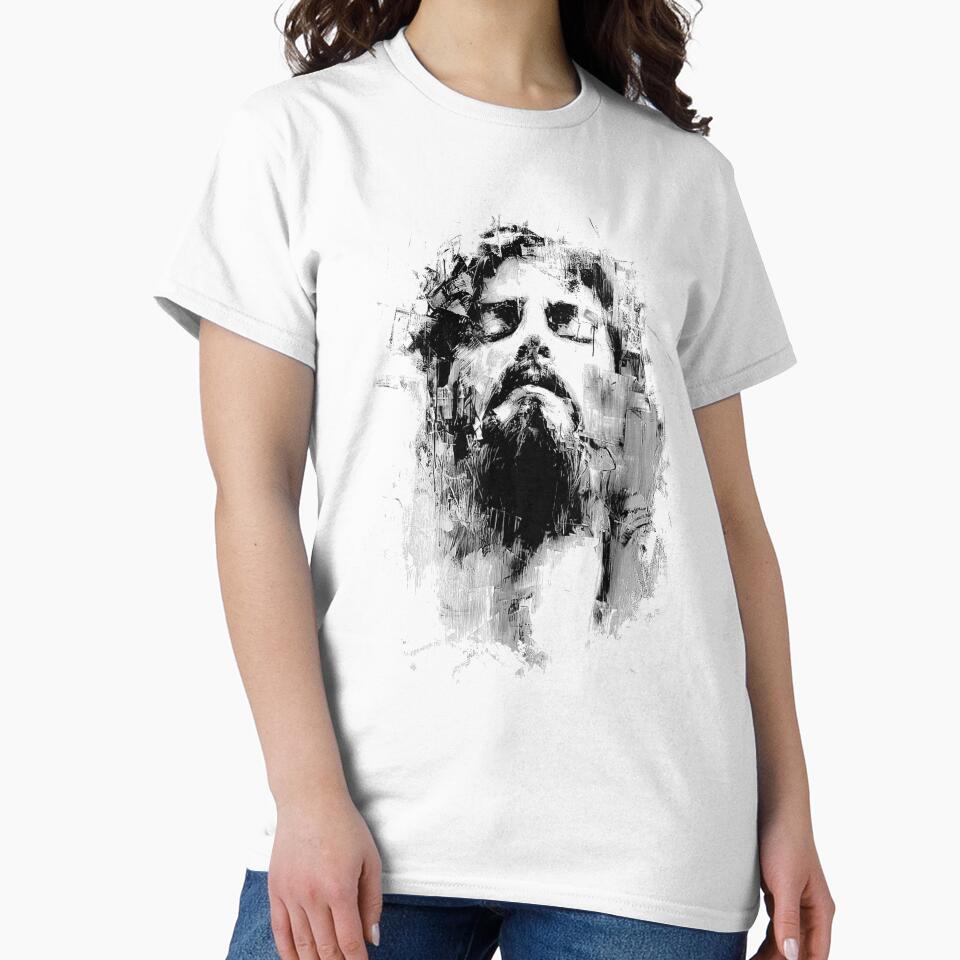 Jesus Christ Shirt – Inspirational Christian Faith Graphic Tee by tgt6746