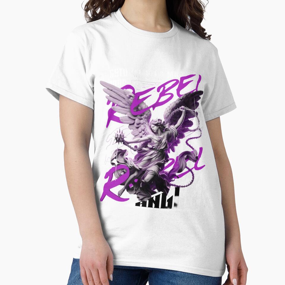 REBEL | Angel | Graphic Sweatshirt by Fuziese