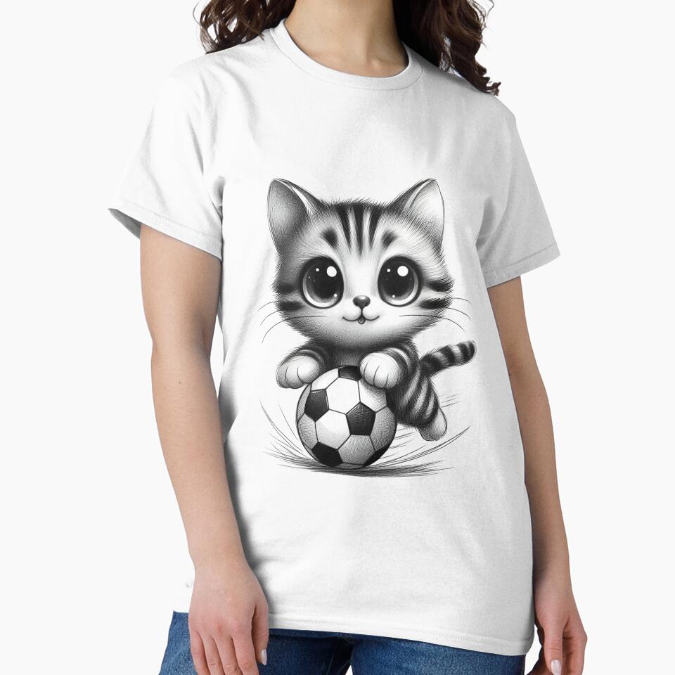 Football Cat Gift by VANWANSHOP