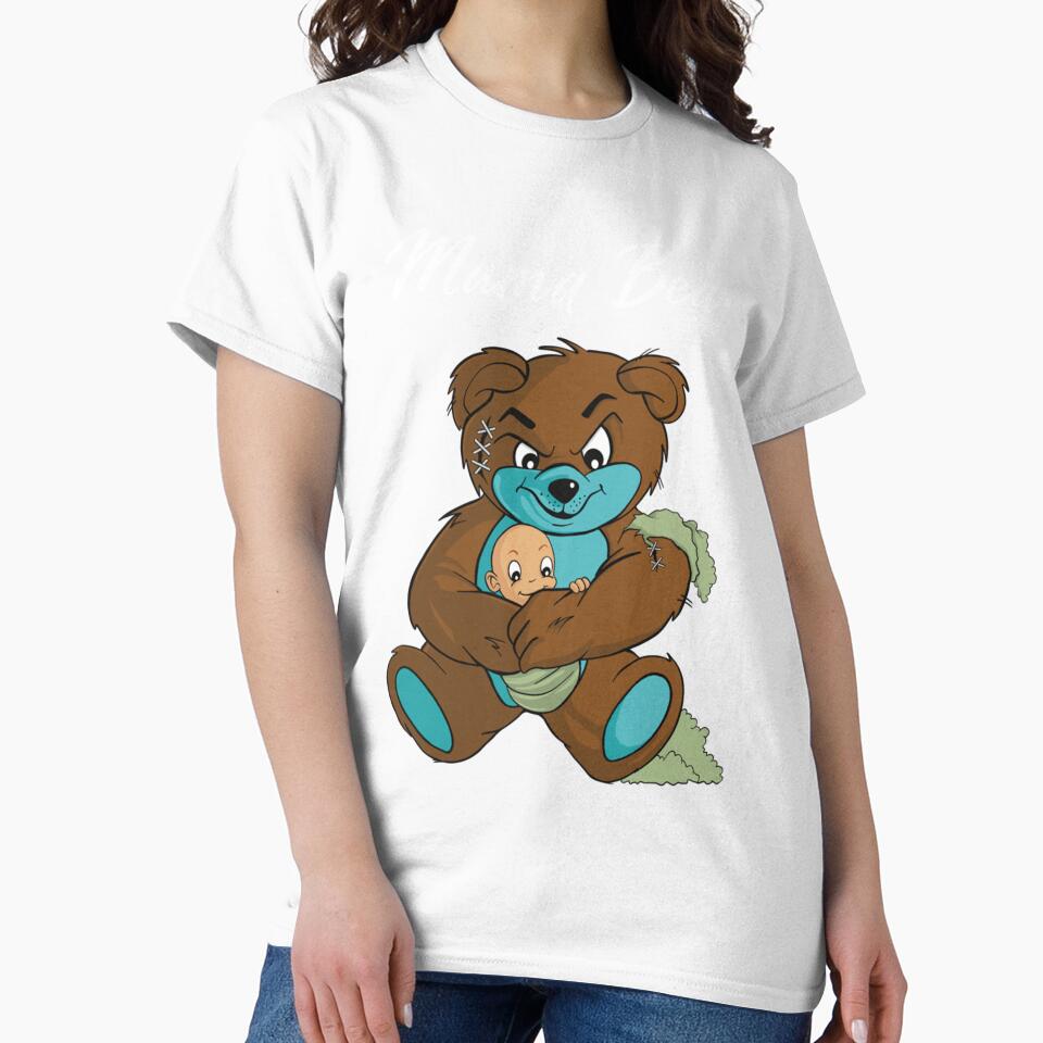 Mama Bear Long Sleeve T-Shirt by LaydyJulie