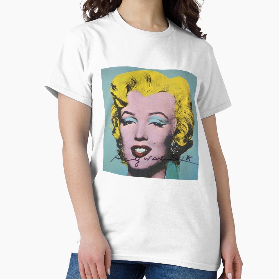 Marilyn Monroe - Andy warhol - pop art by Olympusika