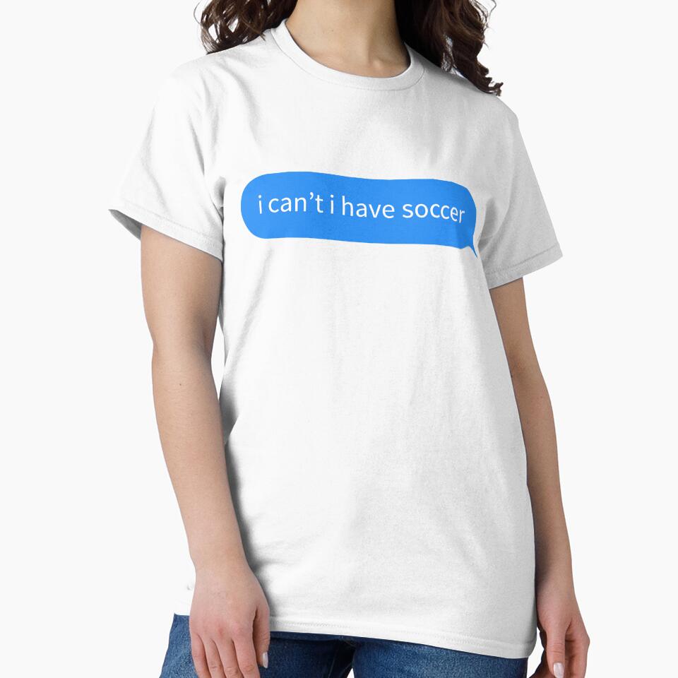 i can't i have soccer by V S
