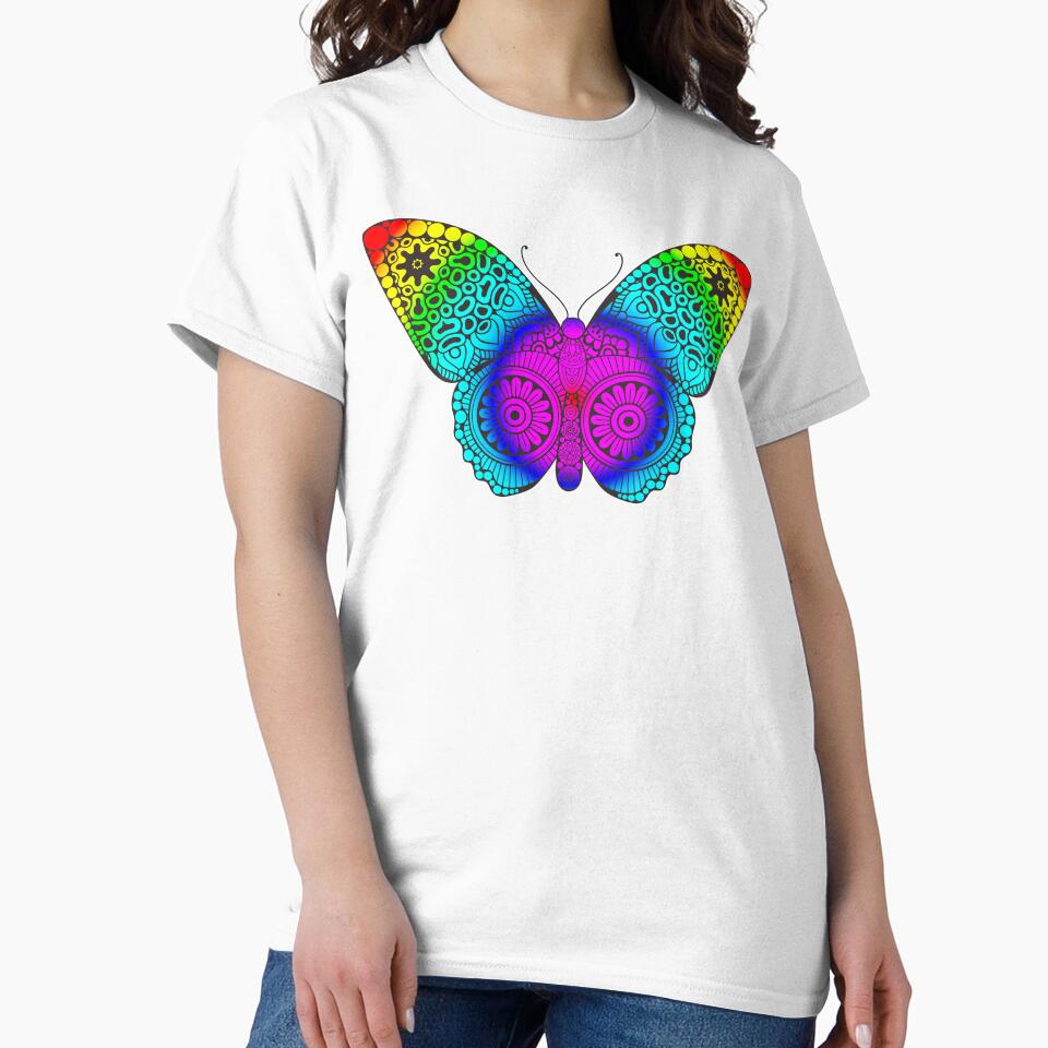 Rainbow Butterfly by Fairyjam