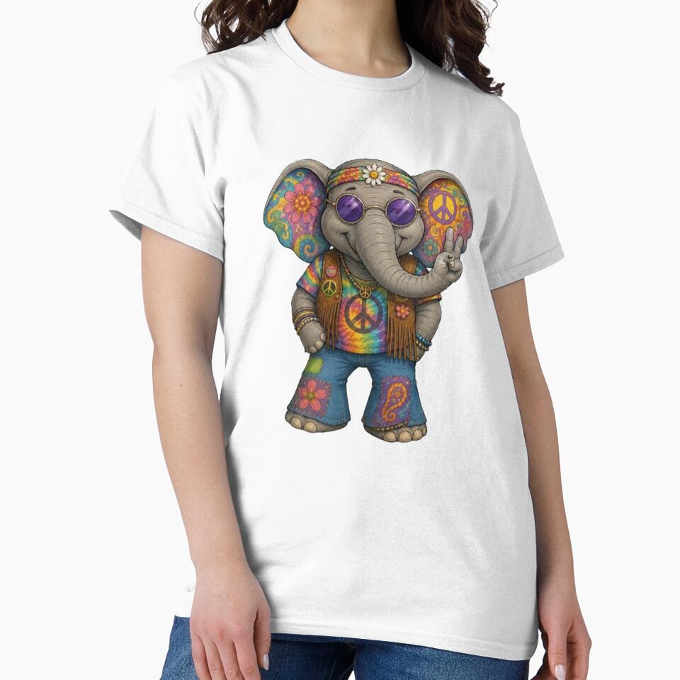 Hippie elephant by Gokuxtreme