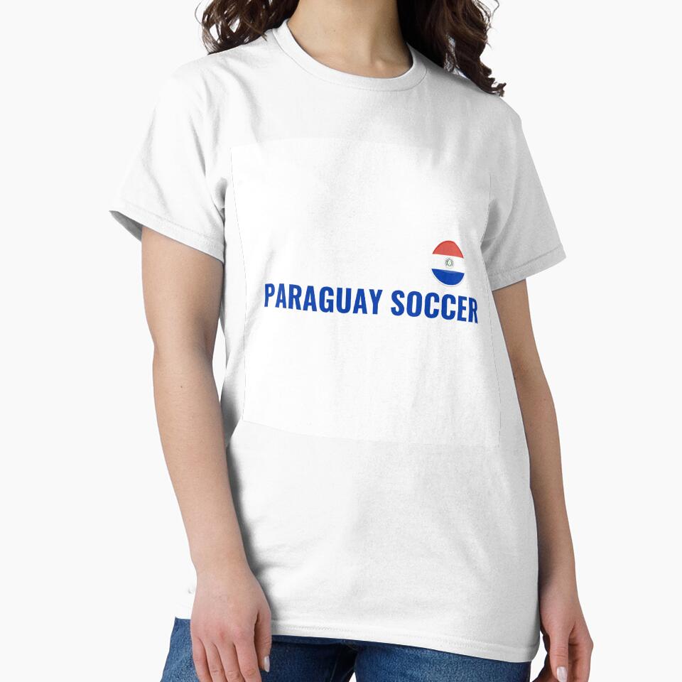 PARAGUAY SOCCER – Paraguayan Flag Fan Tee | Uncle Jichuan by Uncle-Jichuan