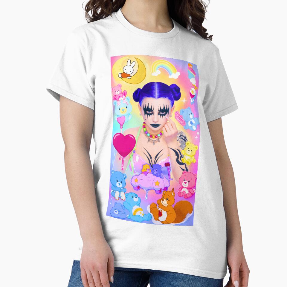 Zheani Care Bears Art - Pastel Goth Kawaii Y2K by y2kponyclub