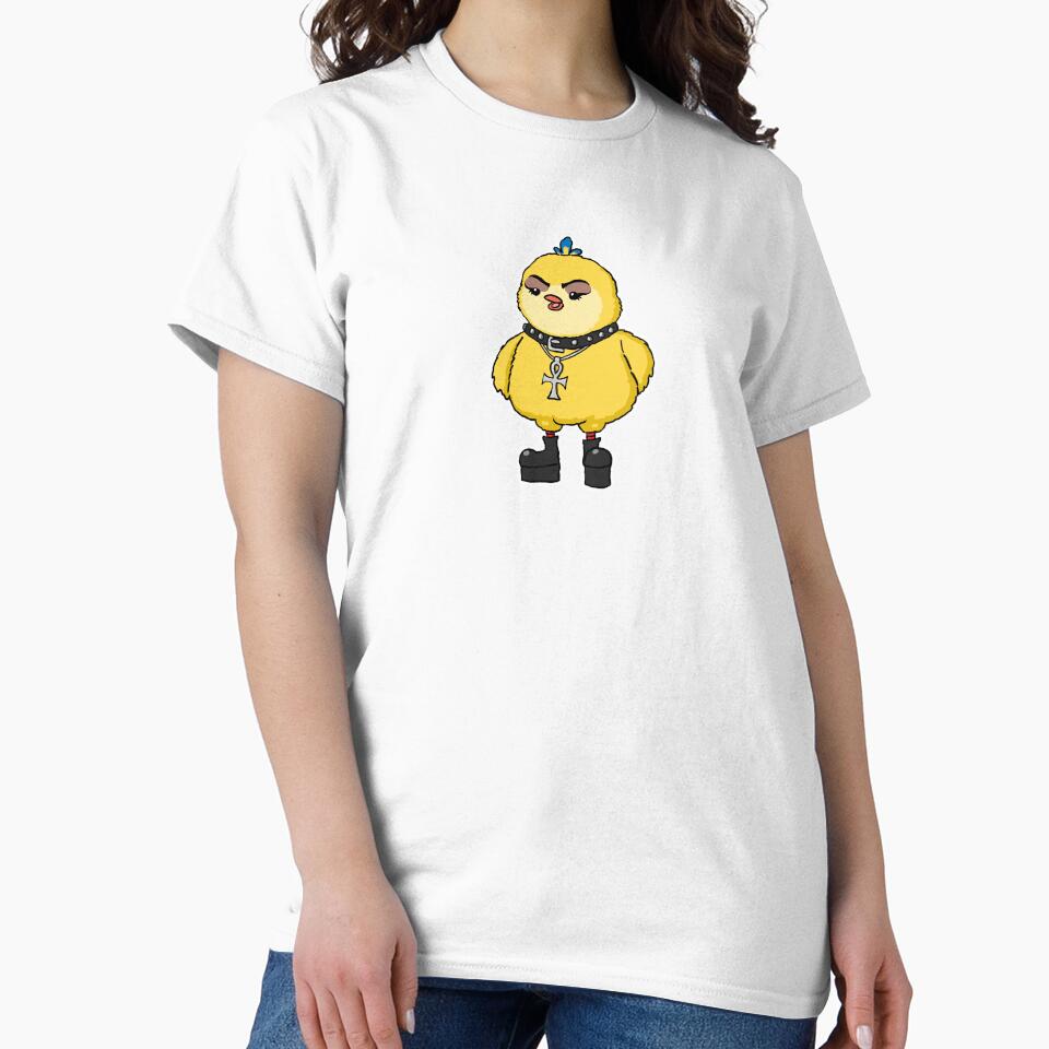 Goth Chick - Cute animal pun stickers, t-shirts etc. by SimonCardew