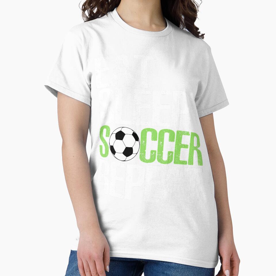 Eat Sleep Soccer Repea	 Cool Sport Player by gxfbxdyz59