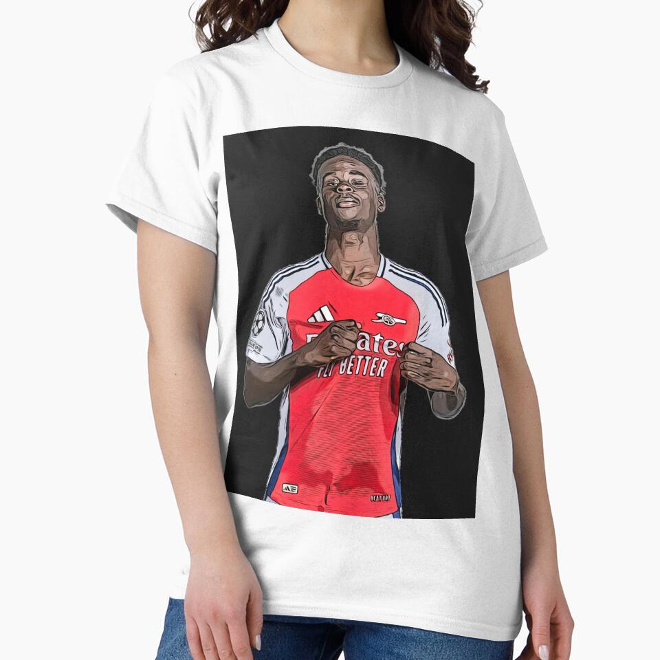 Bukayo Saka comic Style. Arsenal FC by ocusido