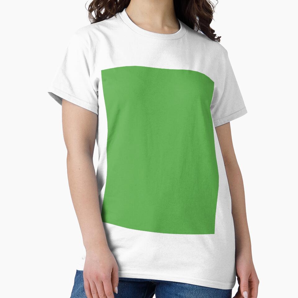 Plain Solid Color Medium Green Kiwi Green Grass Green by mimihuang creations