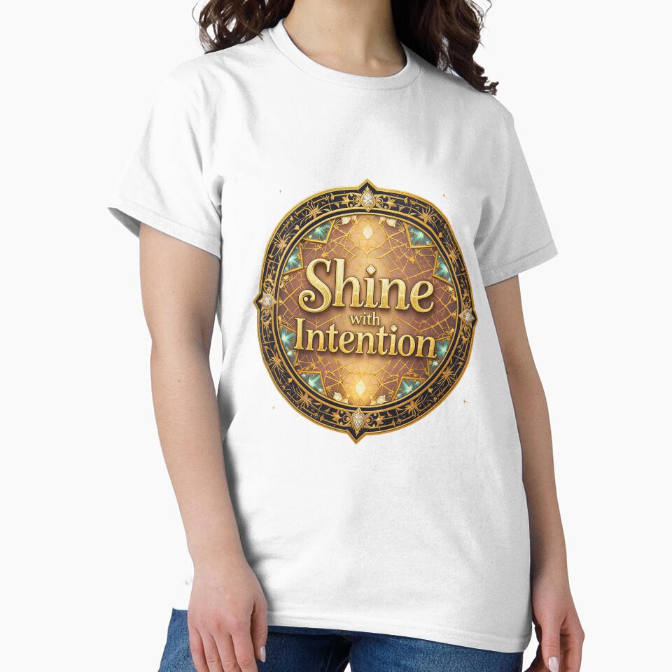 Elegant Art Deco Shine with Intention by AQUILAKREO