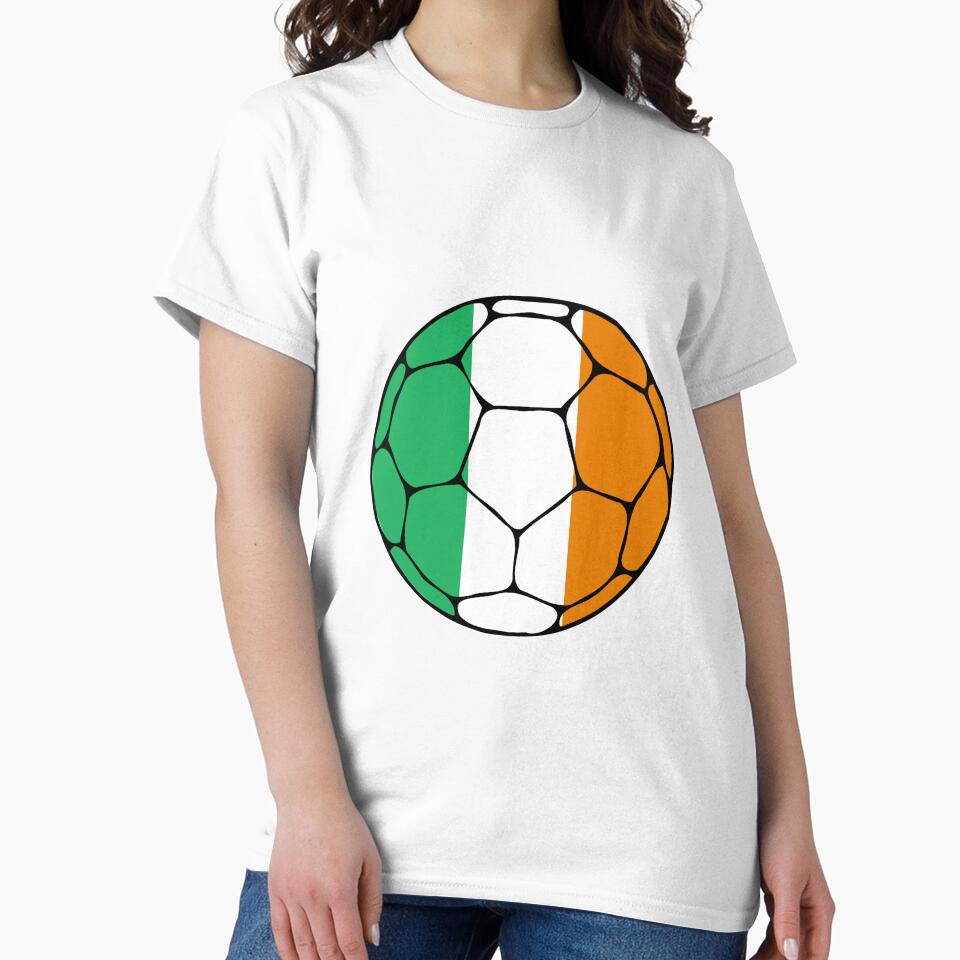 Ireland Flag Soccer Ball by ehgraphics15