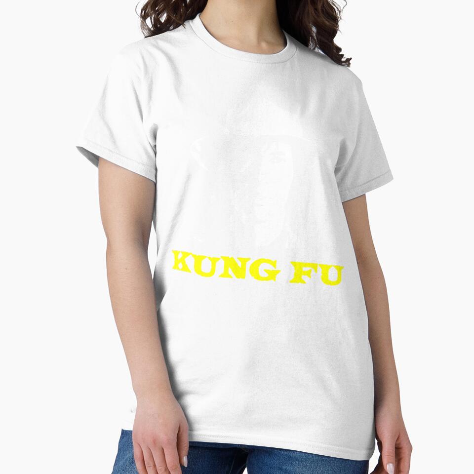 Kwai Chang Caine – Vintage Kung Fu Series Original Martial Arts Artwork by Ameiva-Apparel