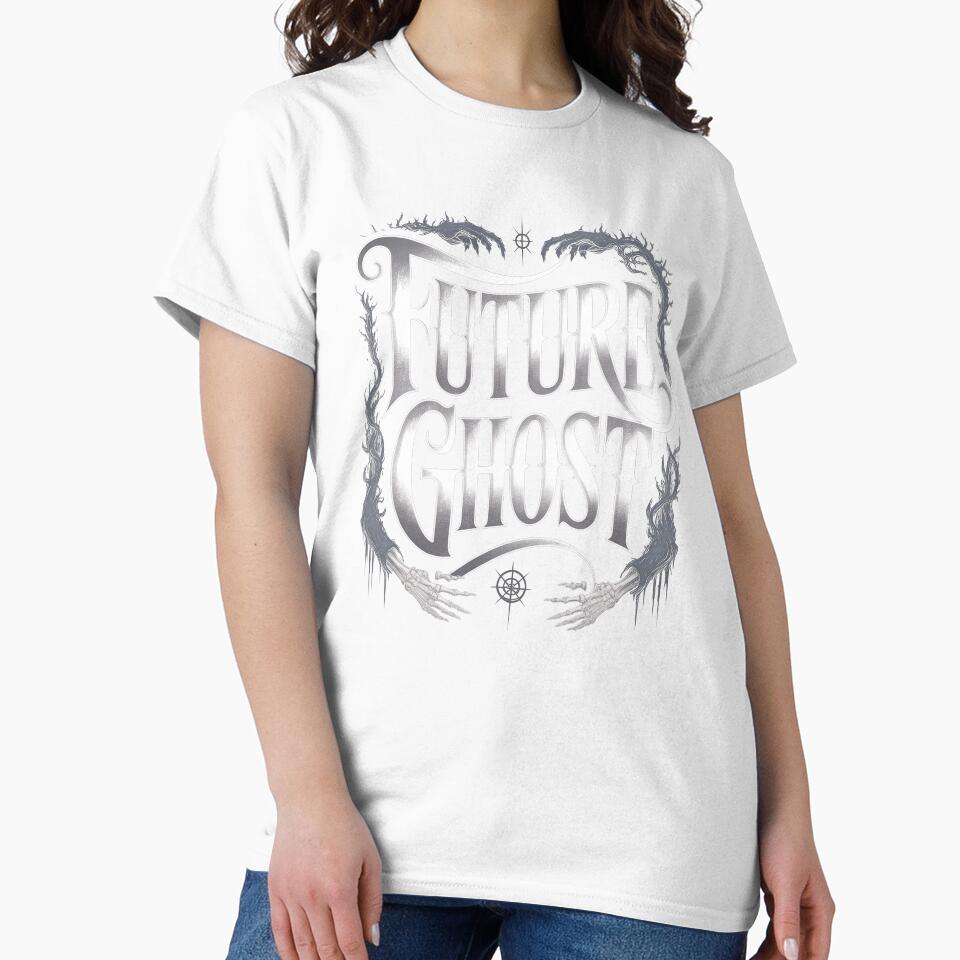 Future Ghost Funny Goth Gift for Gothic Horror Lovers by Say It With Ink