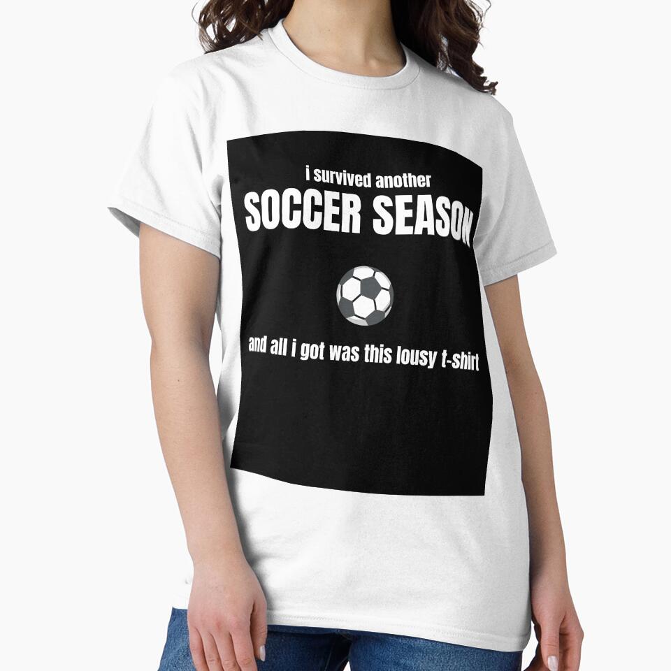 I Survived Another Soccer Season Funny Soccer Mom Gift by PlayTrackCo