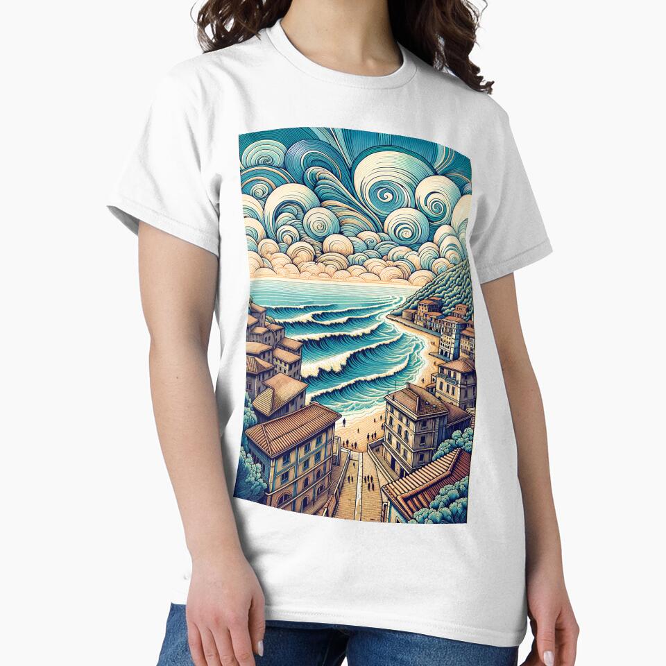 Dreamy Italian Coast by Framd Posters
