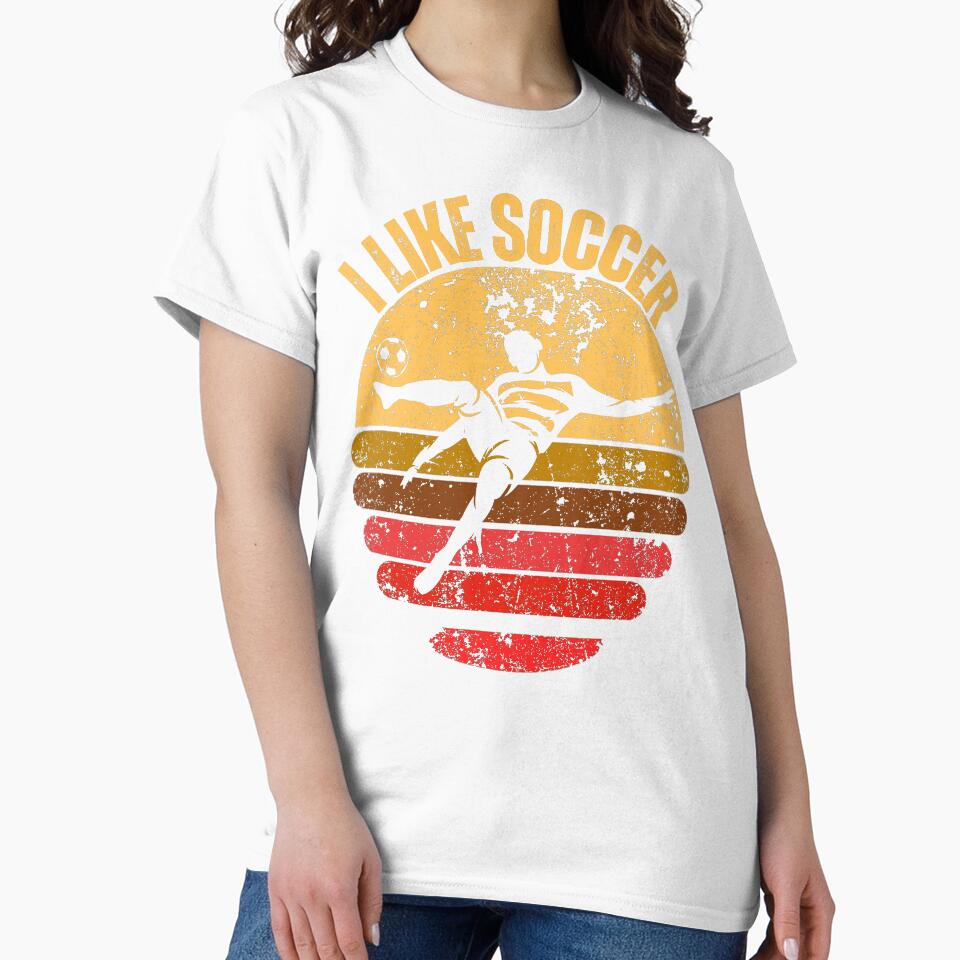 I Like Soccer Perfect Gifts For Players and Fun`s by SkymarArt