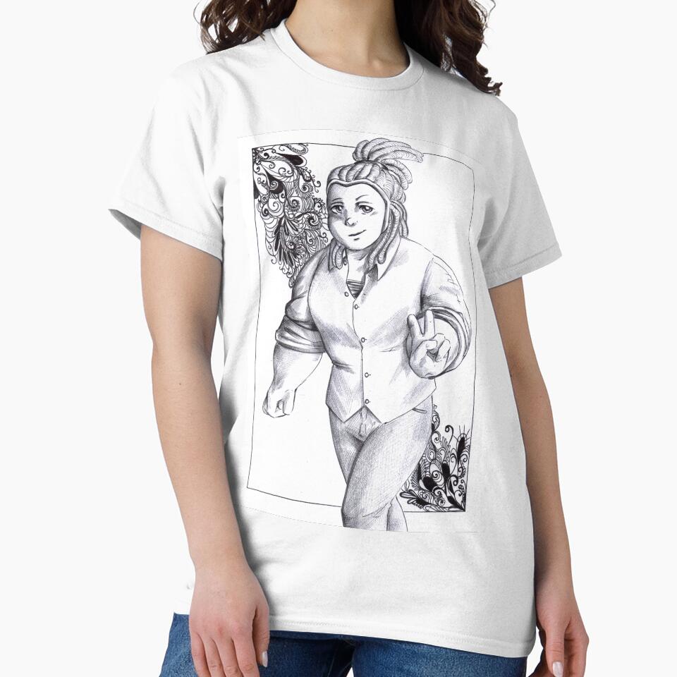 Bismuth casual (black and white) by Furiarossa