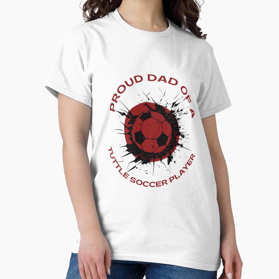 Tuttle High School Soccer Proud Dad Tops by tuttletigers