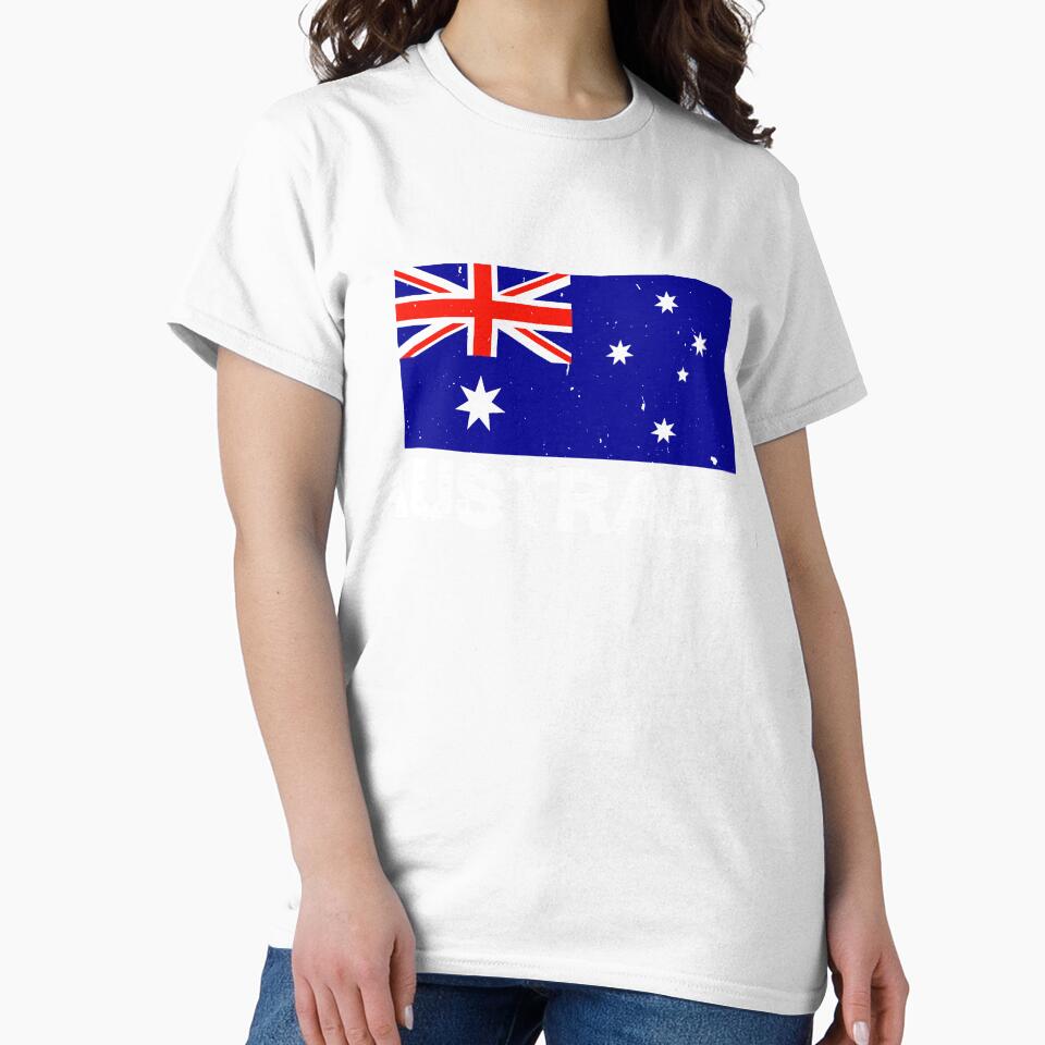 Australia Flag T-Shirt for Men and Women by AllStarMerch