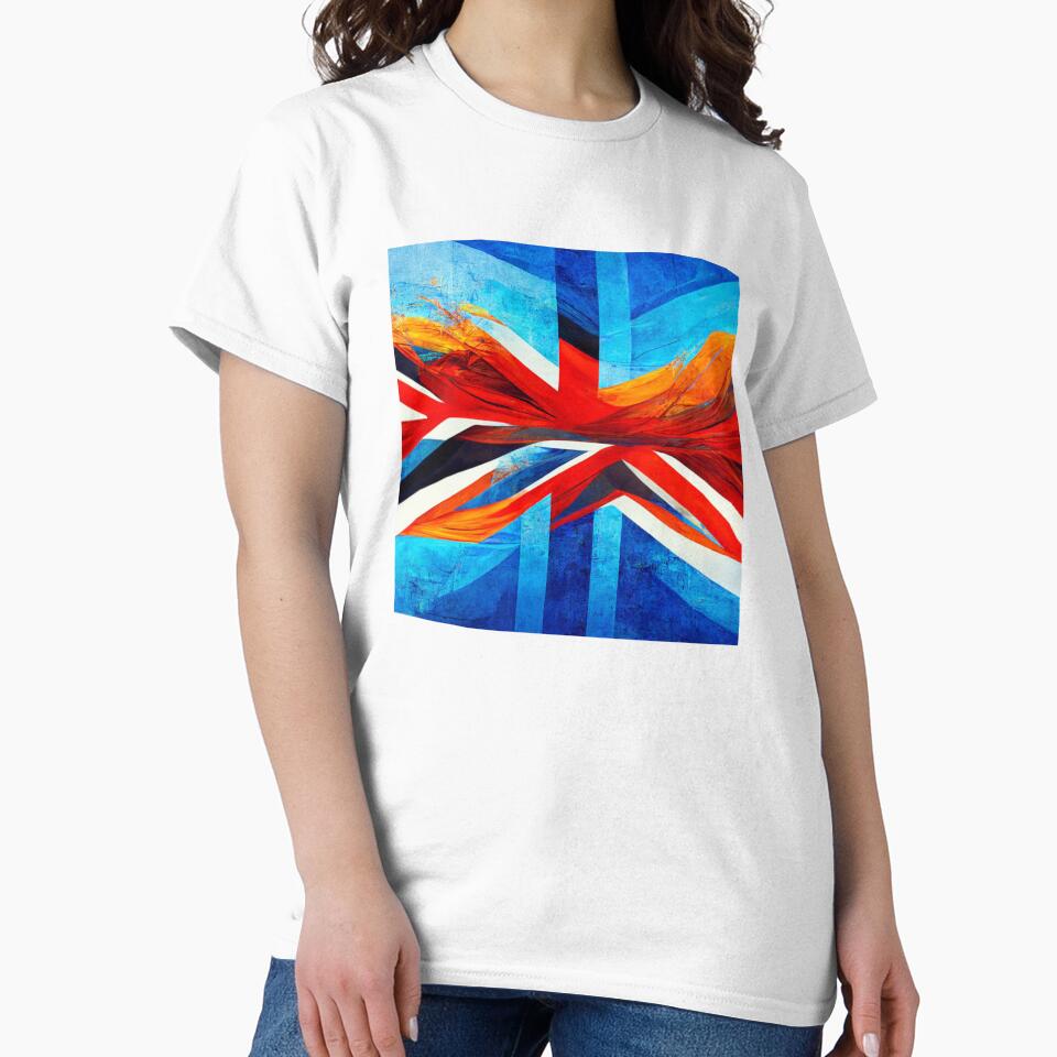 Uk Flag Surrealism by JequiPrint
