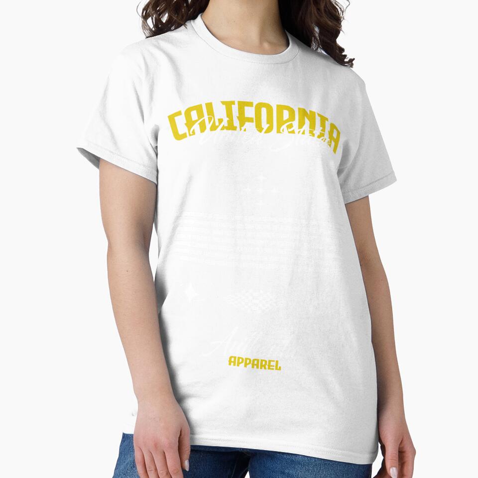 California United States Streetwear by NF Designs Studio DTF