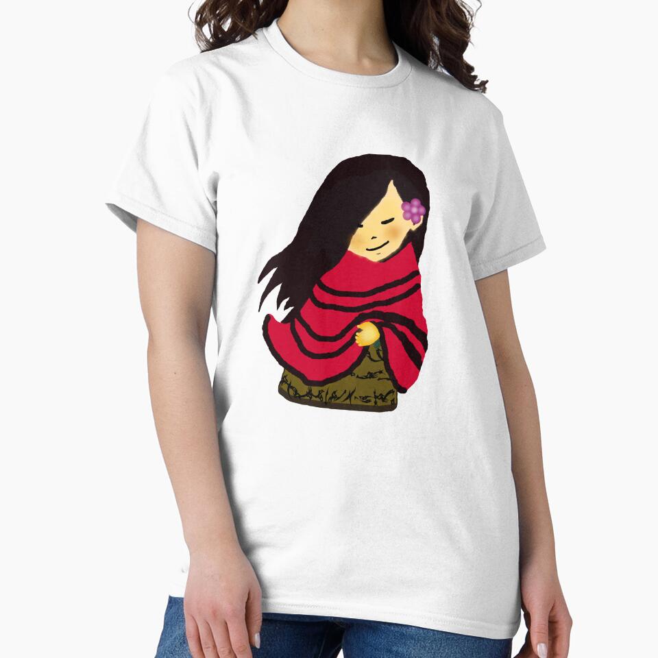 Lady in a Poncho by VicenteHS