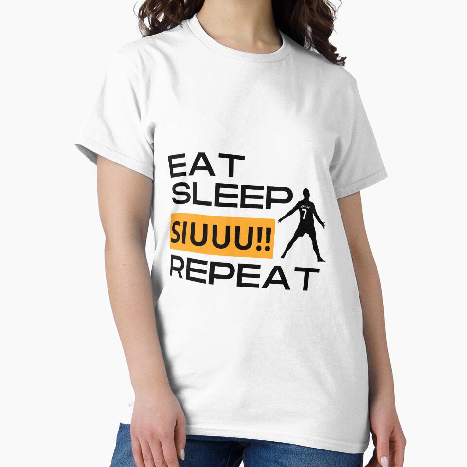 Eat Sleep Siuuu Repeat by Red Ouane