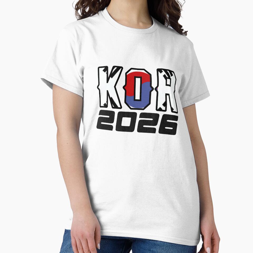 South Korea KOR 2026 Design by FinalScoreClub