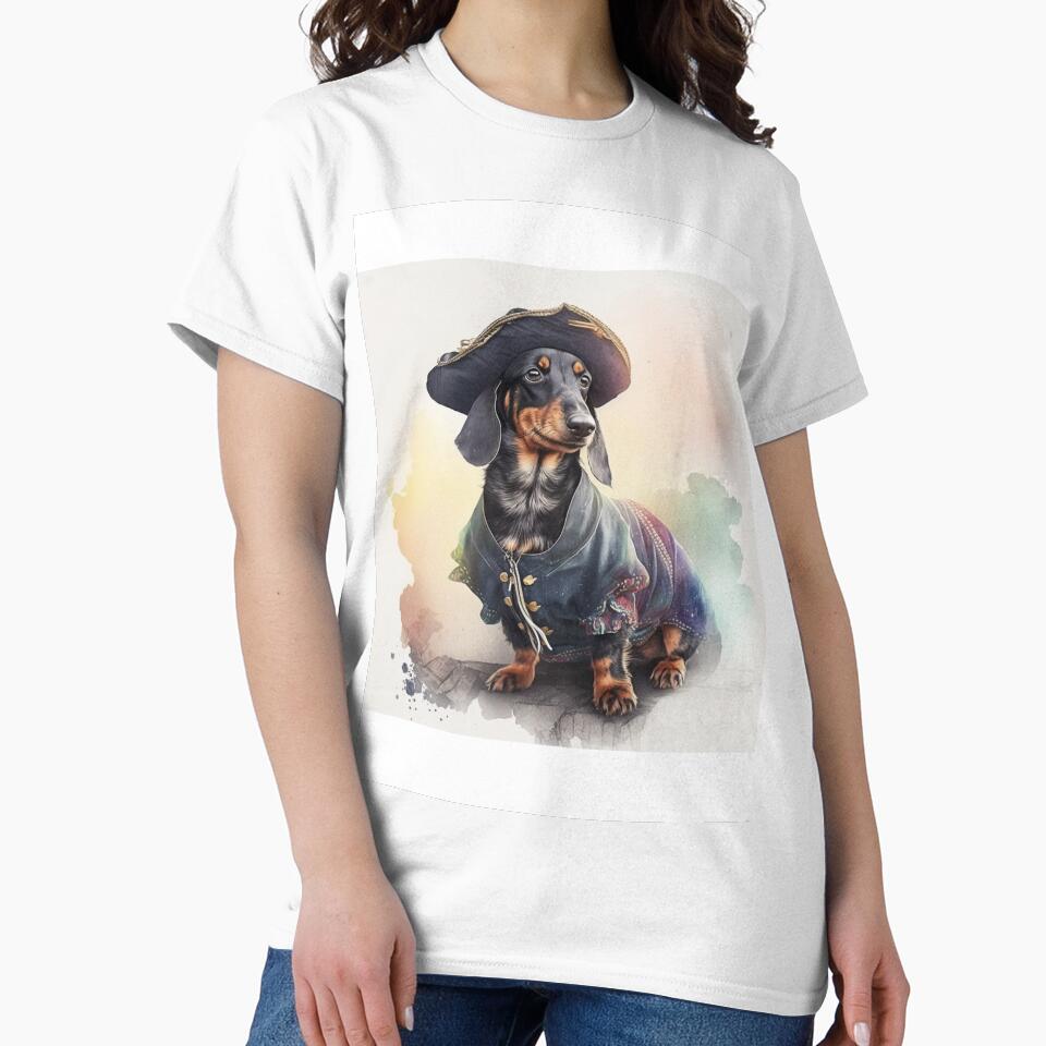 Dachshund Pirate by cami1978