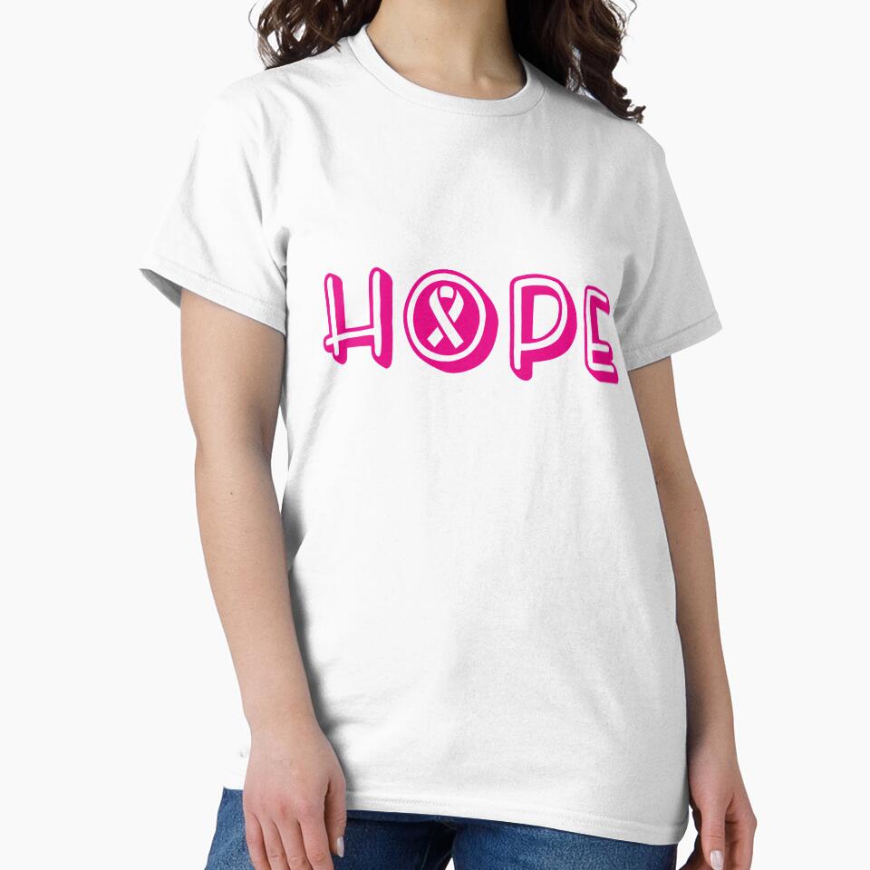 Hope Breast Cancer Awareness T-Shirt by AllStarMerch