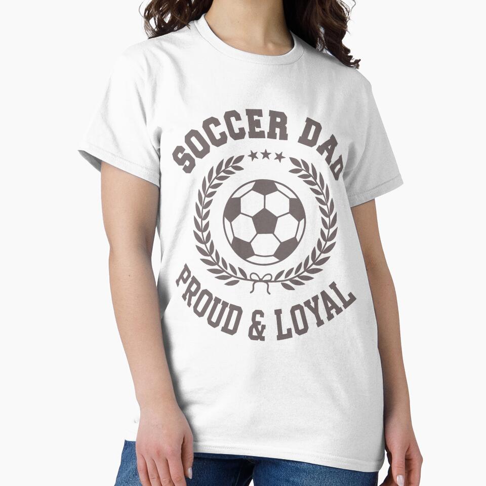 Soccer Dad Varsity Crest Proud Loyal Supporter by roarsomethings