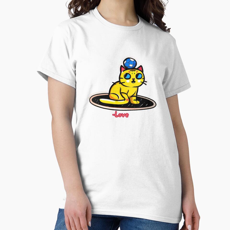 Soccer Love Cat by catsplaysports