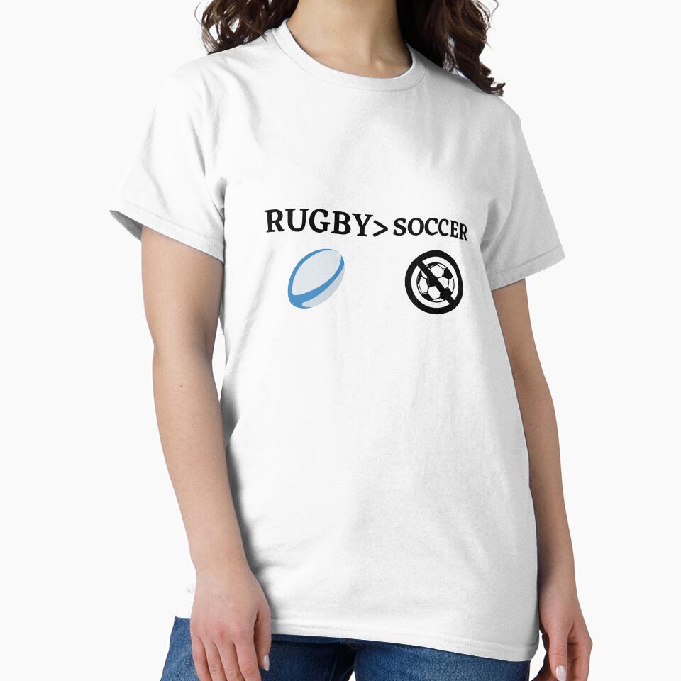 Rugby's Better Than Soccer by TheRugbierStore