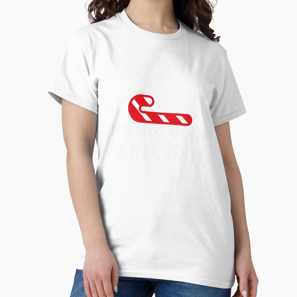 It's Not Going To Lick Itself Funny Christmas T-Shirt by AllStarMerch