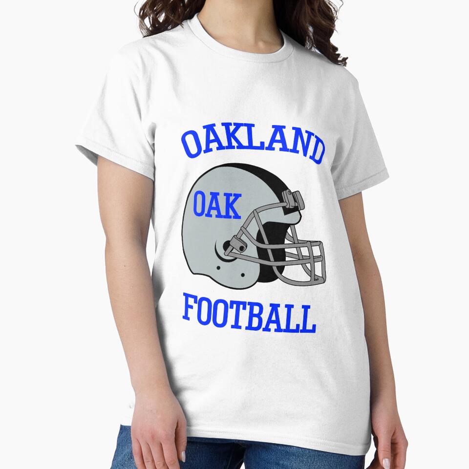 Oakland Football T-Shirt for Men and Women by AllStarMerch