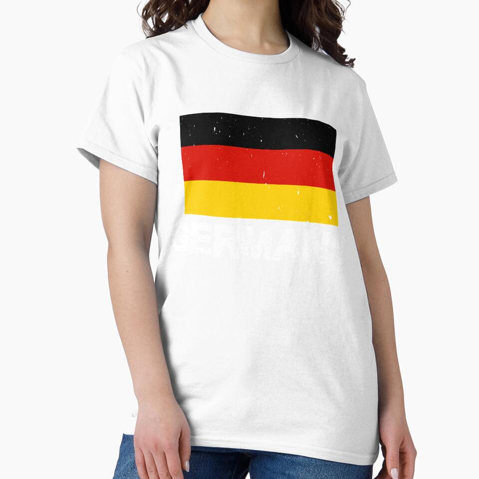 Germany Flag T-Shirt for Men and Women by AllStarMerch