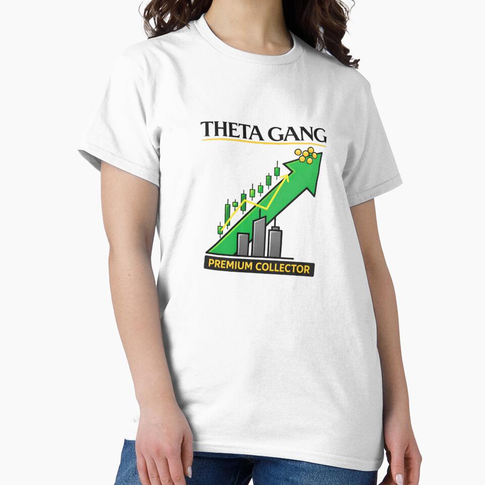 Theta Gang Premium Collector | Options Trading Shirt | Time Decay Trader by VolatilityEdge