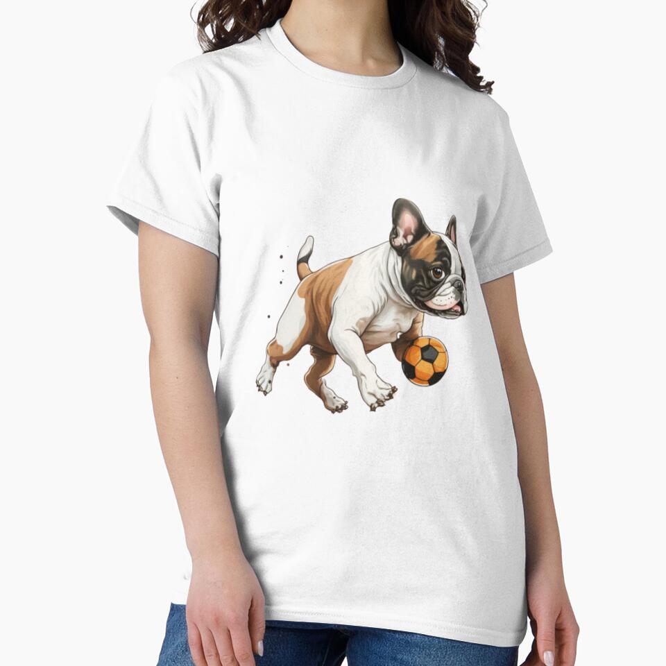 Frenchie the Soccer Player French Bulldog by PetsEnough
