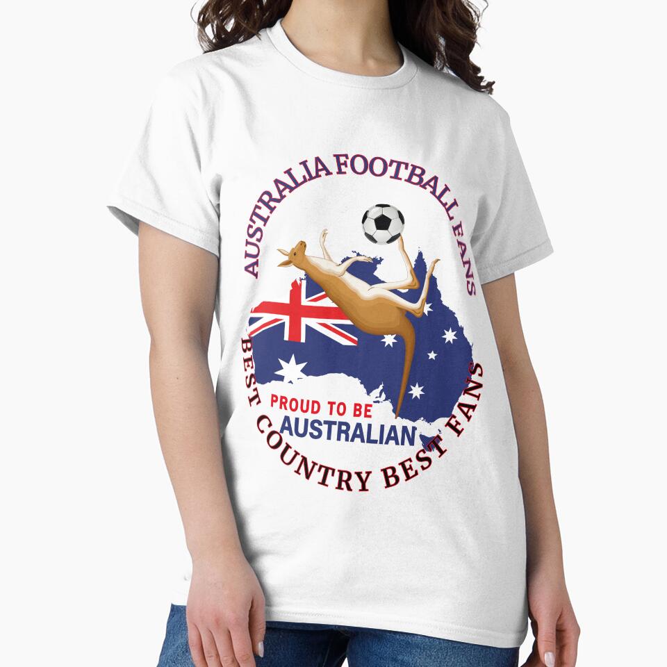 AUSTRALIA FOOTBALL FANS COLORFUL UNIQUE by al21ex