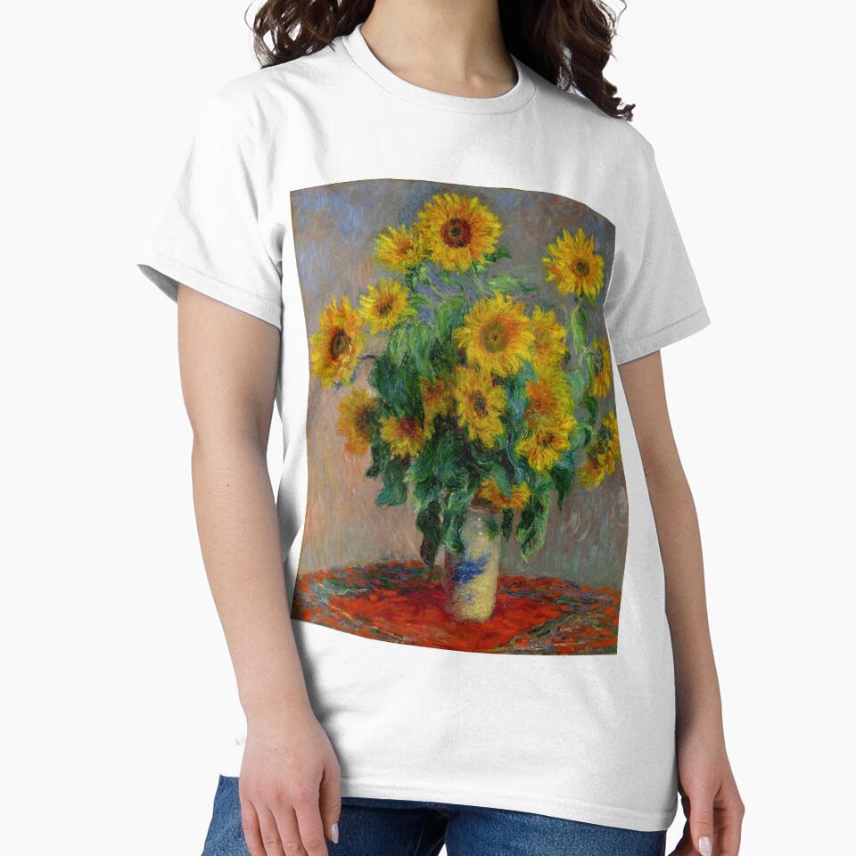 Monet - Sunflowers by Chunga