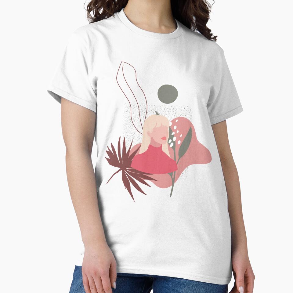 Boho Girl Nature Pink by BeeMeCreative