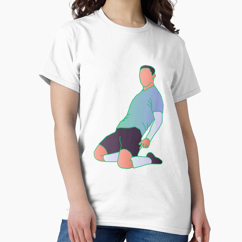 Coloured Celebrating Player 3 | Player Celebration by Football Stickers World