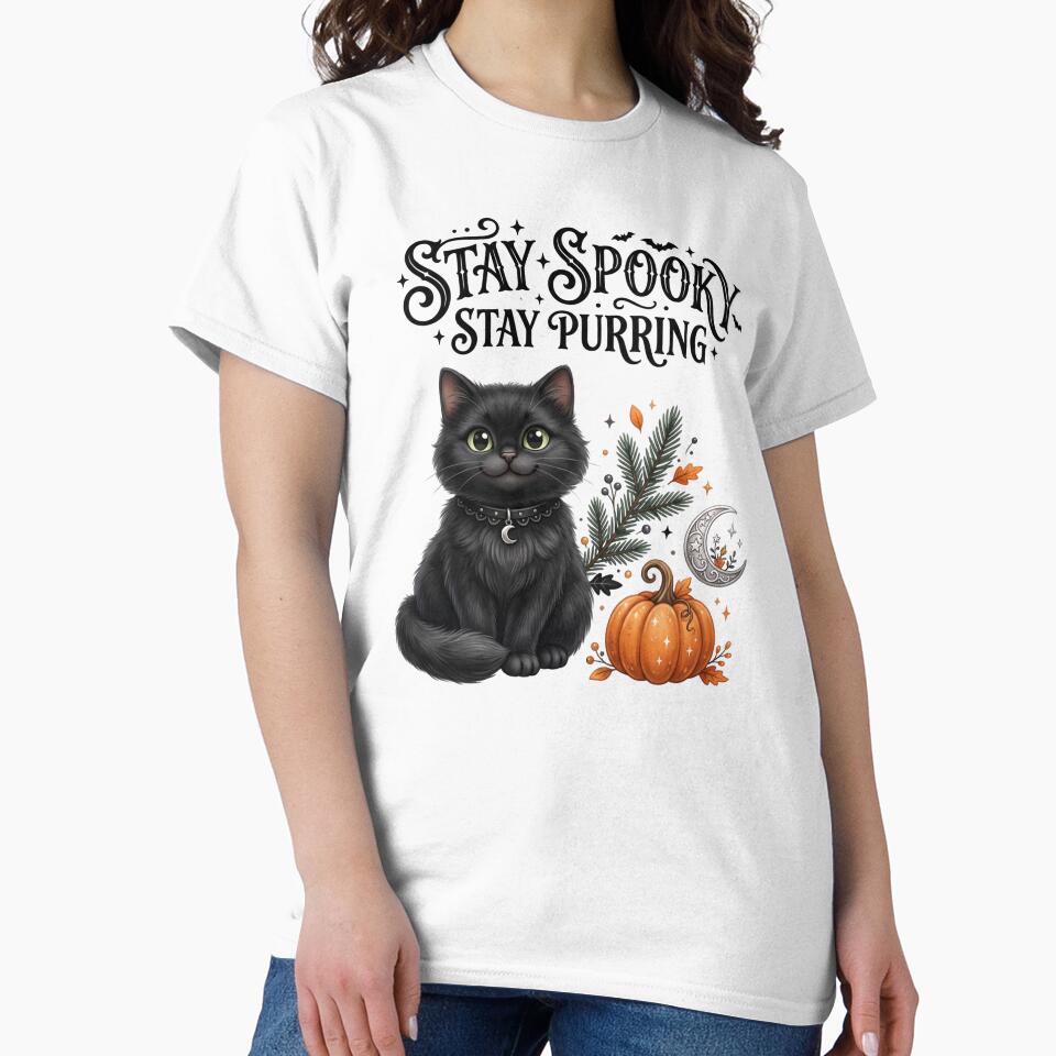 Cute Halloween Cat Design by pradeepvisuals