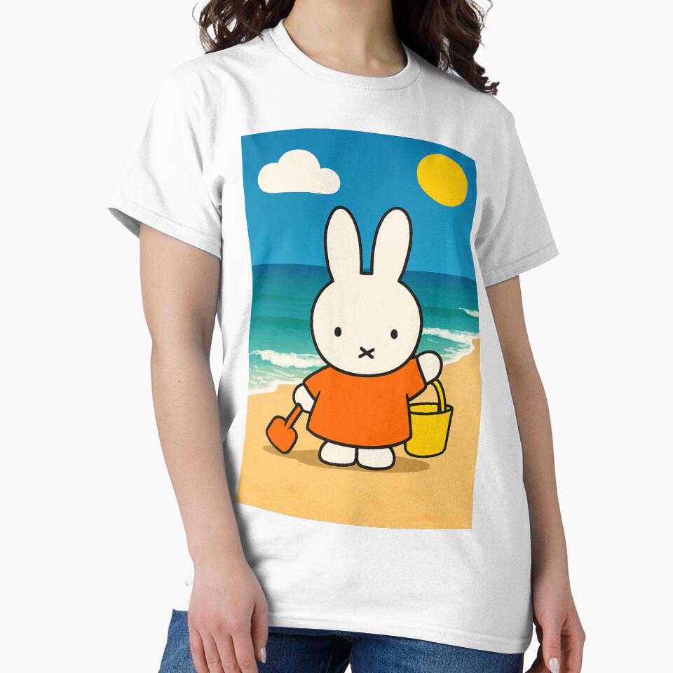 Miffy In the Beach Inspired by Cozy Moss Studio